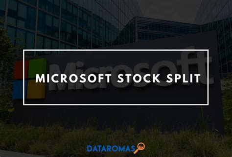 is microsoft stock going to split